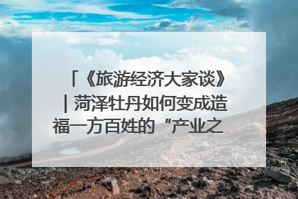 《旅游经济大家谈》｜菏泽牡丹如何变成造福一方百姓的“产业之花”“富民之花”？
