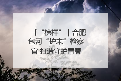 “榜样”｜合肥包河“护未”检察官 打造守护青春成长的永恒灯塔