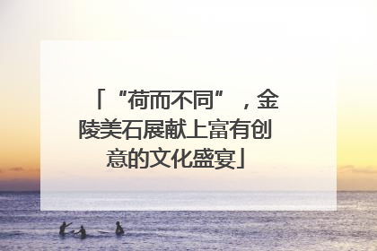 “荷而不同”，金陵美石展献上富有创意的文化盛宴