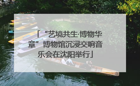 “艺境共生·博物华章”博物馆沉浸交响音乐会在沈阳举行