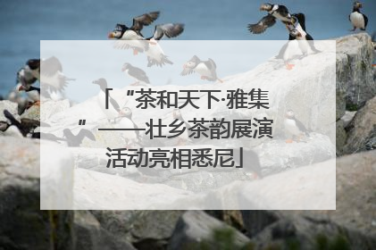 “茶和天下·雅集”——壮乡茶韵展演活动亮相悉尼