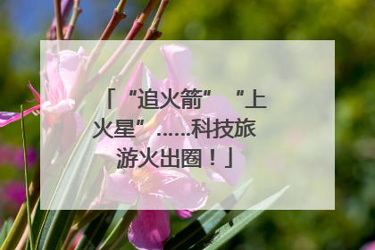 “追火箭”“上火星”……科技旅游火出圈！