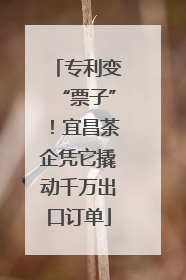 专利变“票子”！宜昌茶企凭它撬动千万出口订单