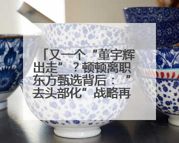 又一个“董宇辉出走”？顿顿离职东方甄选背后：“去头部化”战略再遭考验