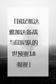 国足抵达雅加达备战与印尼队的世预赛18强赛