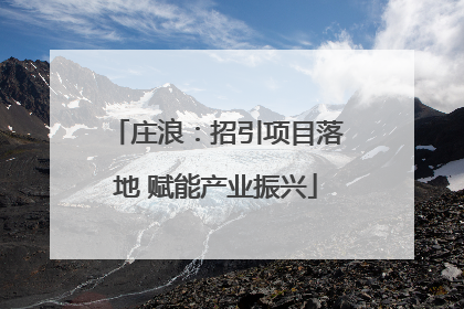庄浪：招引项目落地 赋能产业振兴