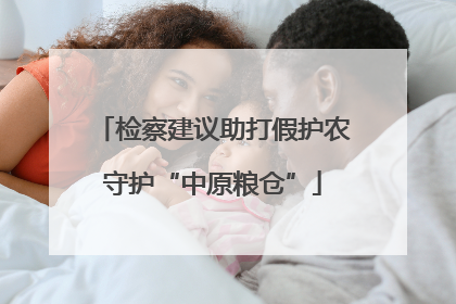 检察建议助打假护农守护“中原粮仓”