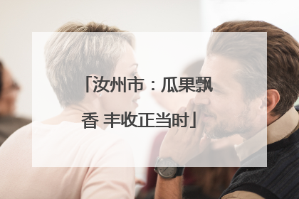汝州市：瓜果飘香 丰收正当时