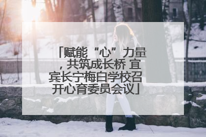 赋能“心”力量，共筑成长桥 宜宾长宁梅白学校召开心育委员会议