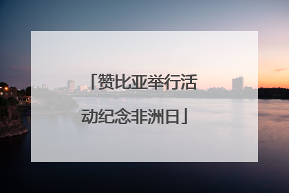 赞比亚举行活动纪念非洲日