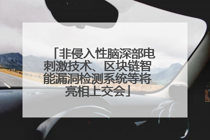 非侵入性脑深部电刺激技术、区块链智能漏洞检测系统等将亮相上交会