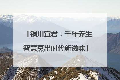 铜川宜君：千年养生智慧烹出时代新滋味