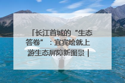 长江首城的“生态答卷”：宜宾绘就上游生态屏障新图景｜中华环保世纪行