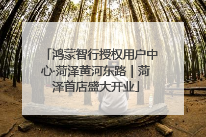 鸿蒙智行授权用户中心·菏泽黄河东路｜菏泽首店盛大开业