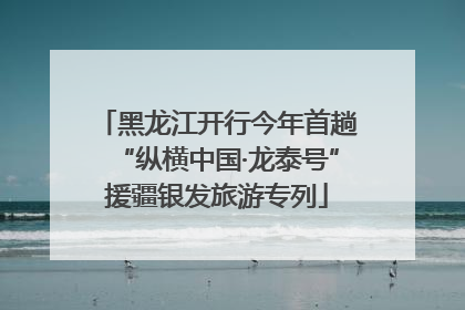 黑龙江开行今年首趟“纵横中国·龙泰号”援疆银发旅游专列